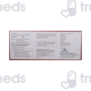Tsart-Cl 10/40 Mg Tablet 10