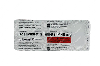 Turbovas 40 MG Tablet 10