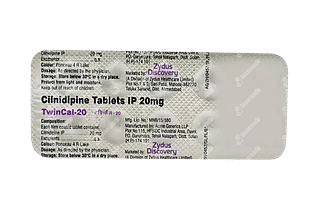 Twincal 20 MG Tablet 10