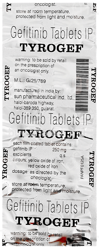 Tyrogef 250 Mg Tablet 10