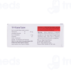 Tytan Am 40/5 MG Tablet 10