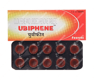 Ubiphene 25/30 MG Tablet 10