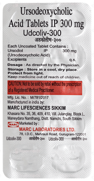 Udcoliv 300 Tablet 10
