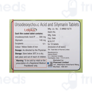 Udiplus 140/300 MG Tablet 10