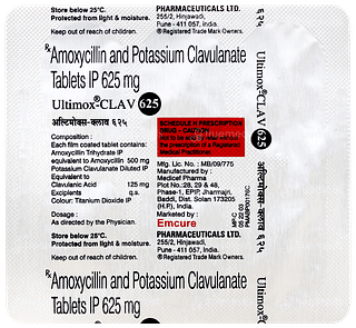 Ultimox Clav 625 Tablet 6