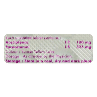Ultinac P 100/325 Mg Tablet 10