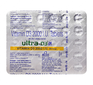 Ultra D3 2000 IU Tablet 30