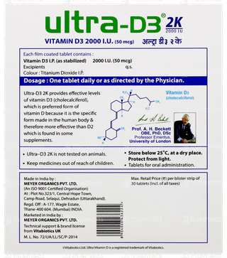 Ultra D3 2k Tablet 30
