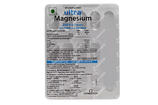 Ultra Magnesium 200mg Tablet 15