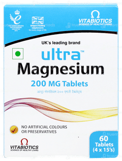 Ultra Magnesium 200mg Tablet 15