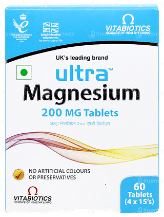 Ultra Magnesium 200mg Tablet 15