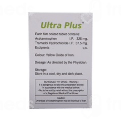 Ultra Plus 325/37.5 MG Tablet 10