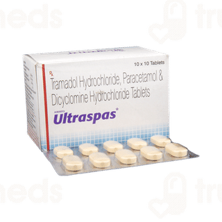 Ultraspas 20/325/37.5 MG Tablet 10