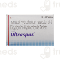 Ultraspas 20/325/37.5 MG Tablet 10