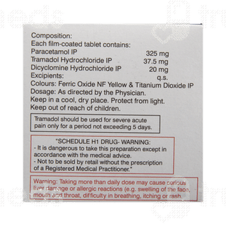 Ultraspas 20/325/37.5 MG Tablet 10