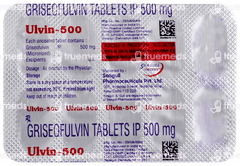 Ulvin 500 Tablet 10 Ulvin 500 Tablet 10