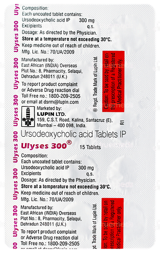 Ulyses 300 Tablet 15