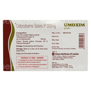Umoxim Tablet 10