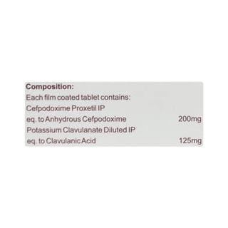 Umoxim Cv 200/125 MG Tablet 10
