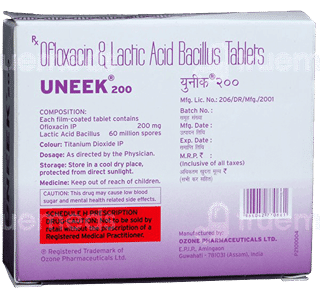 Uneek 200 Mg/60M Tablet 10