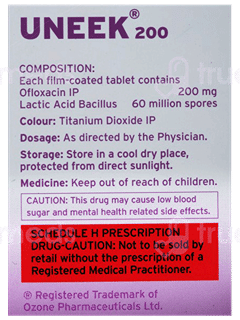 Uneek 200 Mg/60M Tablet 10