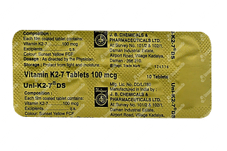 Uni K27 Ds 100 MCG Tablet 10