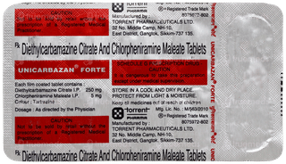Unicarbazan Forte Tablet 10