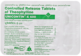 Unicontin E 600 Tablet 10