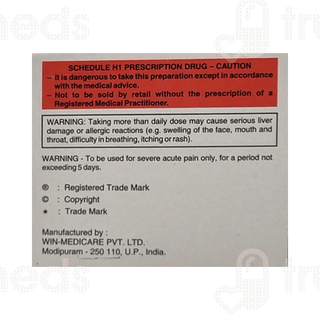 Urgendol P 325/37.5 MG Tablet 10