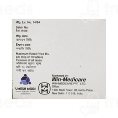 Urgendol P 325/37.5 MG Tablet 10