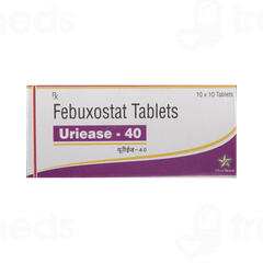 Uriease 40 Tablet 10 Uriease 40 Tablet 10