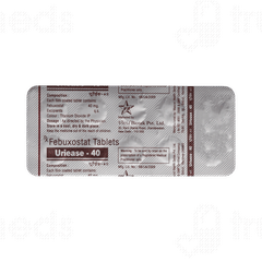 Uriease 40 Tablet 10 Uriease 40 Tablet 10
