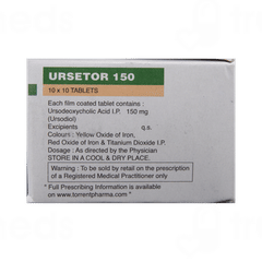 Ursetor 150 Tablet 10 Ursetor 150 Tablet 10