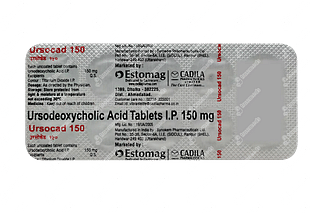 Ursocad 150 MG Tablet 10