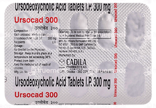 Ursocad 300 MG Tablet 10