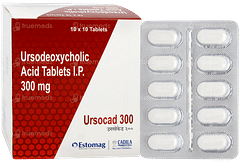 Ursocad 300 Tablet 10
