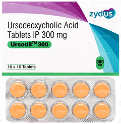 Ursodil 300 Tablet 10