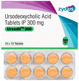 Ursodil 300 Tablet 10