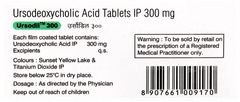 Ursodil 300 Tablet 10