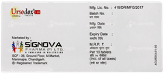 Ursodox 150 Tablet 10