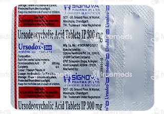 Ursodox 300 MG Tablet 10