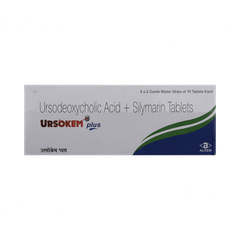 Ursokem Plus 140/300 MG Tablet 10