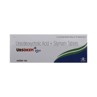 Ursokem Plus 140/300 MG Tablet 10