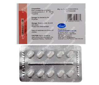 Ursolid 150 MG Tablet 10