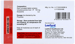 Ursolid 150 Tablet 10 Ursolid 150 Tablet 10