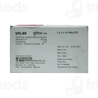 Utl 50 MG Tablet 14