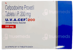 Uvacef 200 Tablet 10 Uvacef 200 Tablet 10