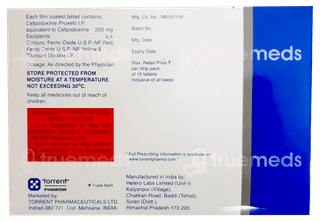 Uvacef 200 Tablet 10