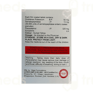 Valaid Sp 50/325/10 MG Tablet 10