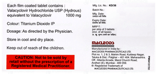 Valamac 1000 Tablet 3